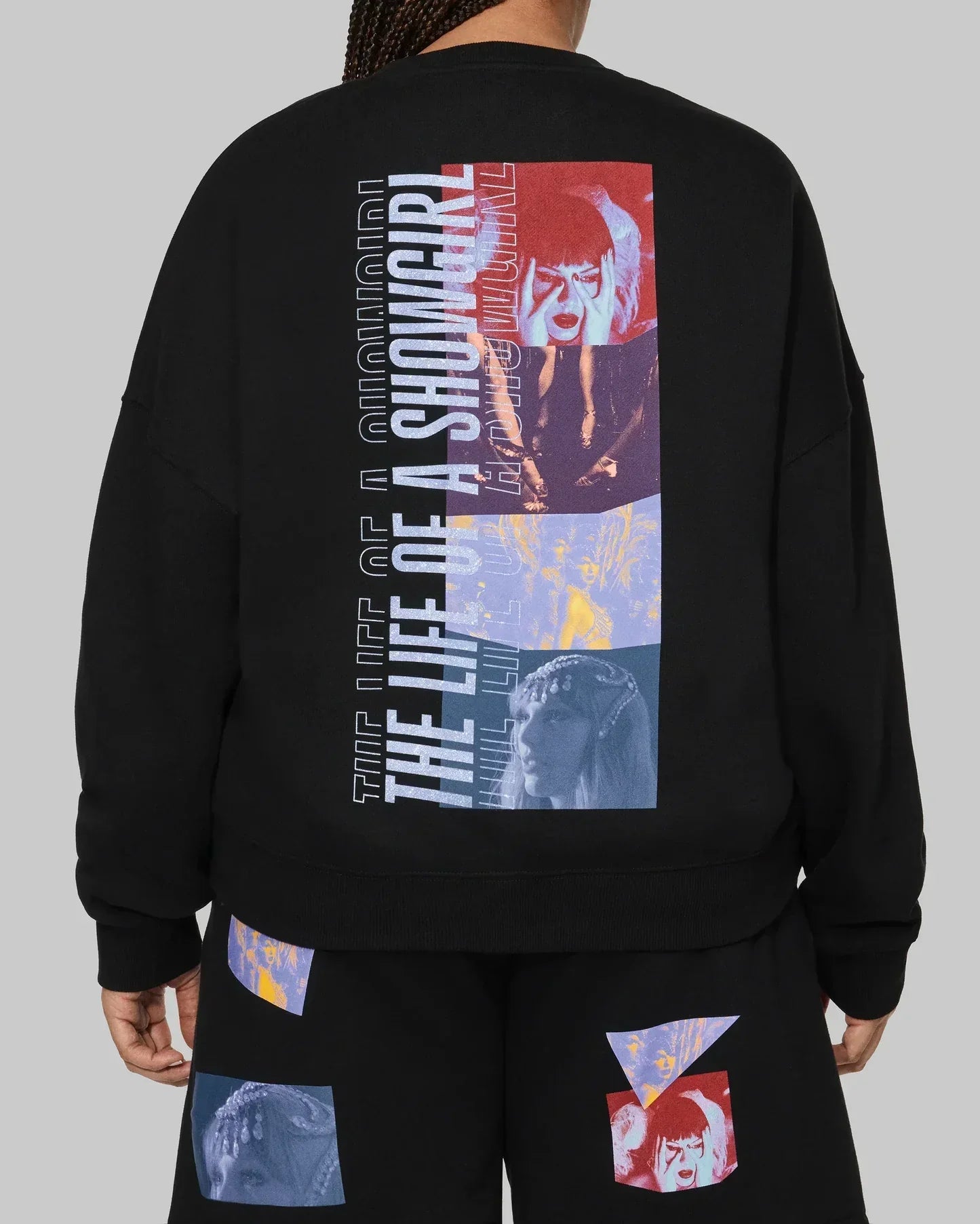The Life of a Showgirl It's Frightening Black Crewneck Sweatshirt