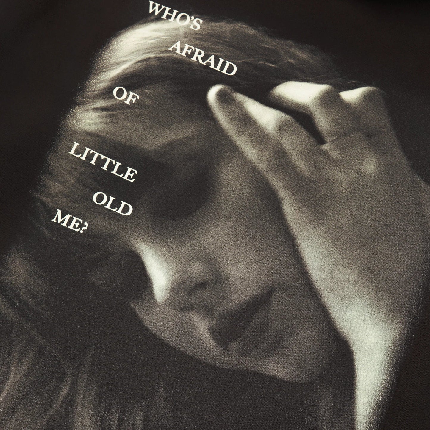 Who's Afraid Of Little Old Me? Dark Brown Hoodie