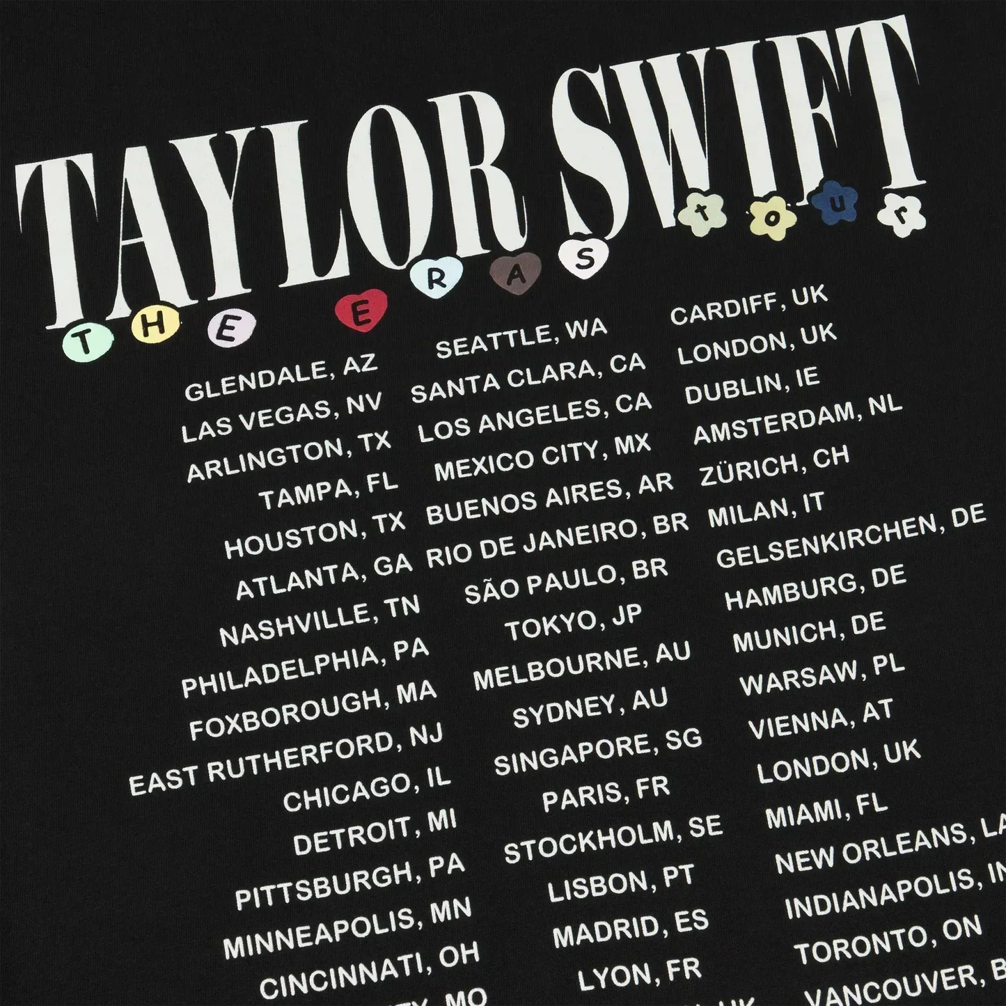 Taylor Swift | The Eras Tour Heart Hands Muscle Oversized Tank