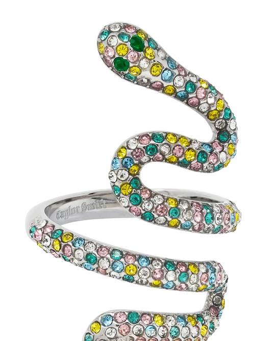 Reputation Multicolor Snake Ring