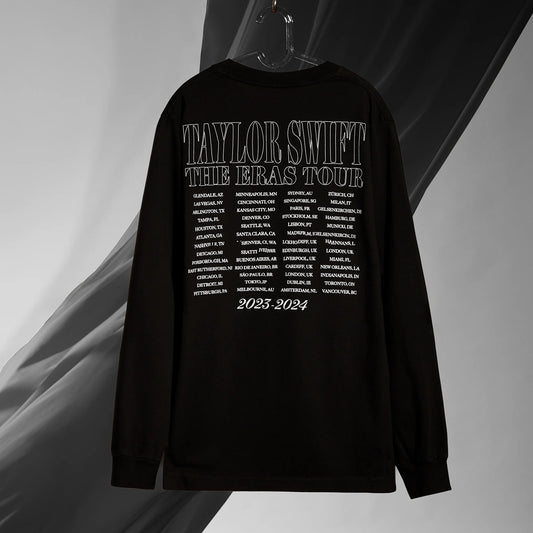 Taylor Swift | The Eras Tour TTPD Live Photo Longsleeve Oversized T-Shirt