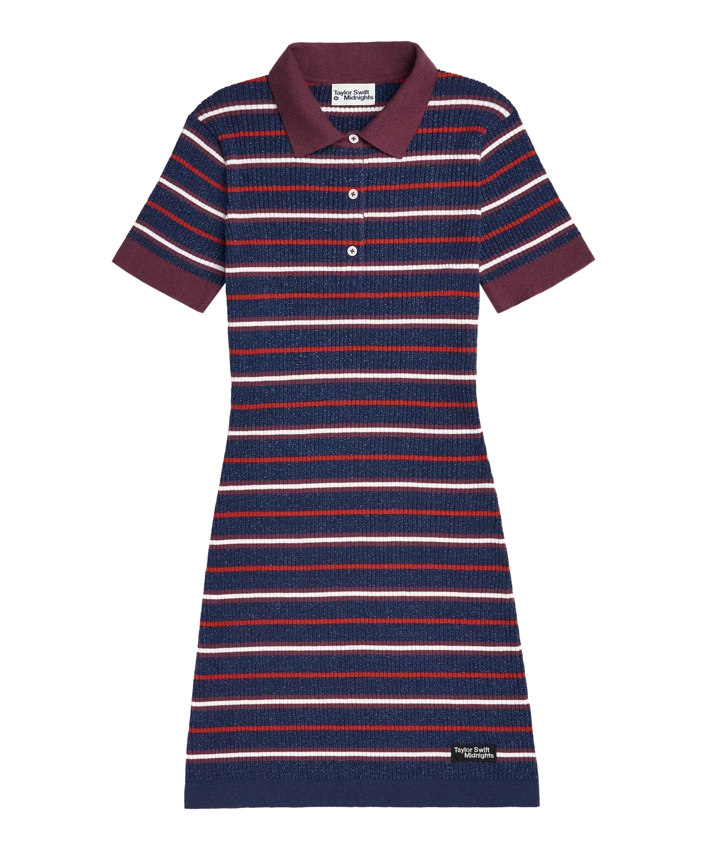 Rooting For The Anti-Hero Knit Polo Dress