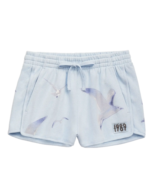 1989 Blue Seagull Sweat Short
