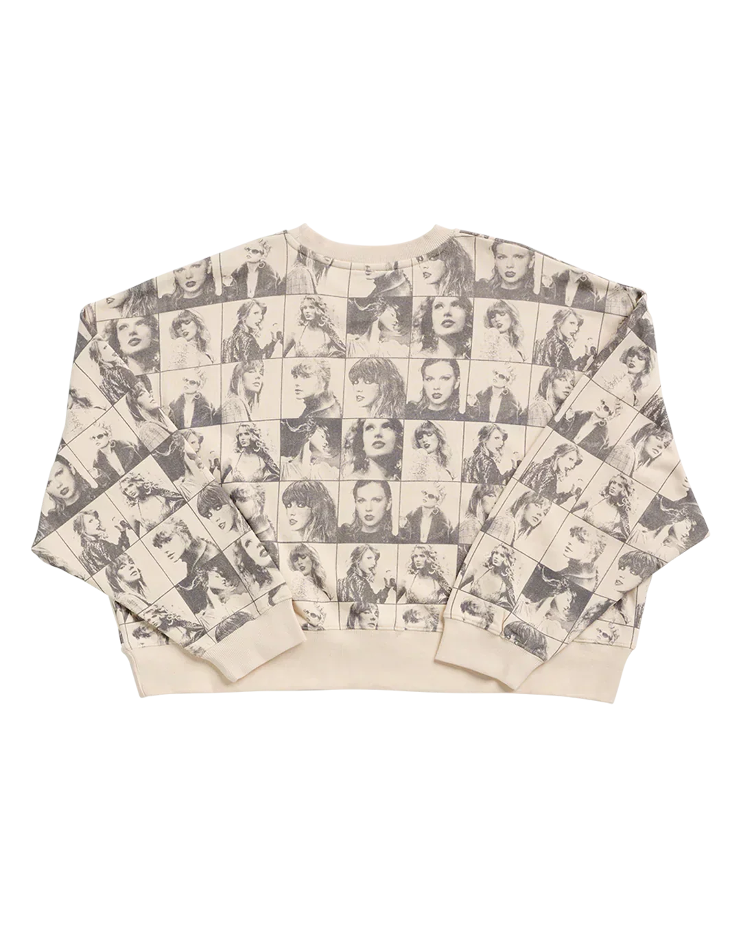 Taylor Swift | The Eras Tour Cropped Beige Pullover