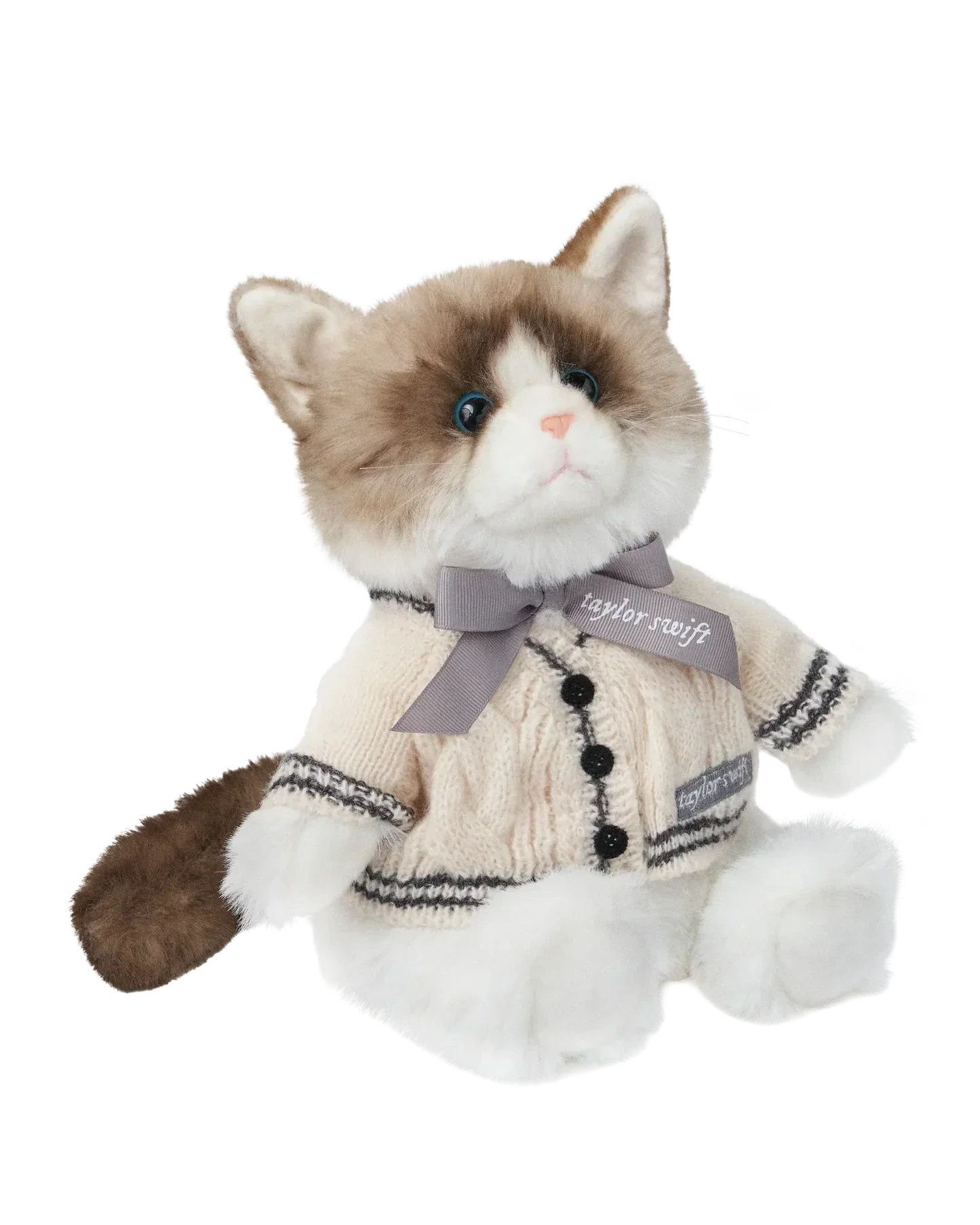 Folklore Album Cardigan Plush Cat