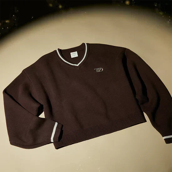 TTPD V-Neck Cropped Sweater