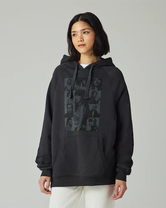 Taylor Swift | The Eras Tour Through LA Black Hoodie