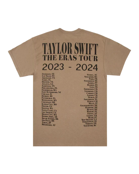 Taylor Swift | The Eras Tour Taupe T-Shirt