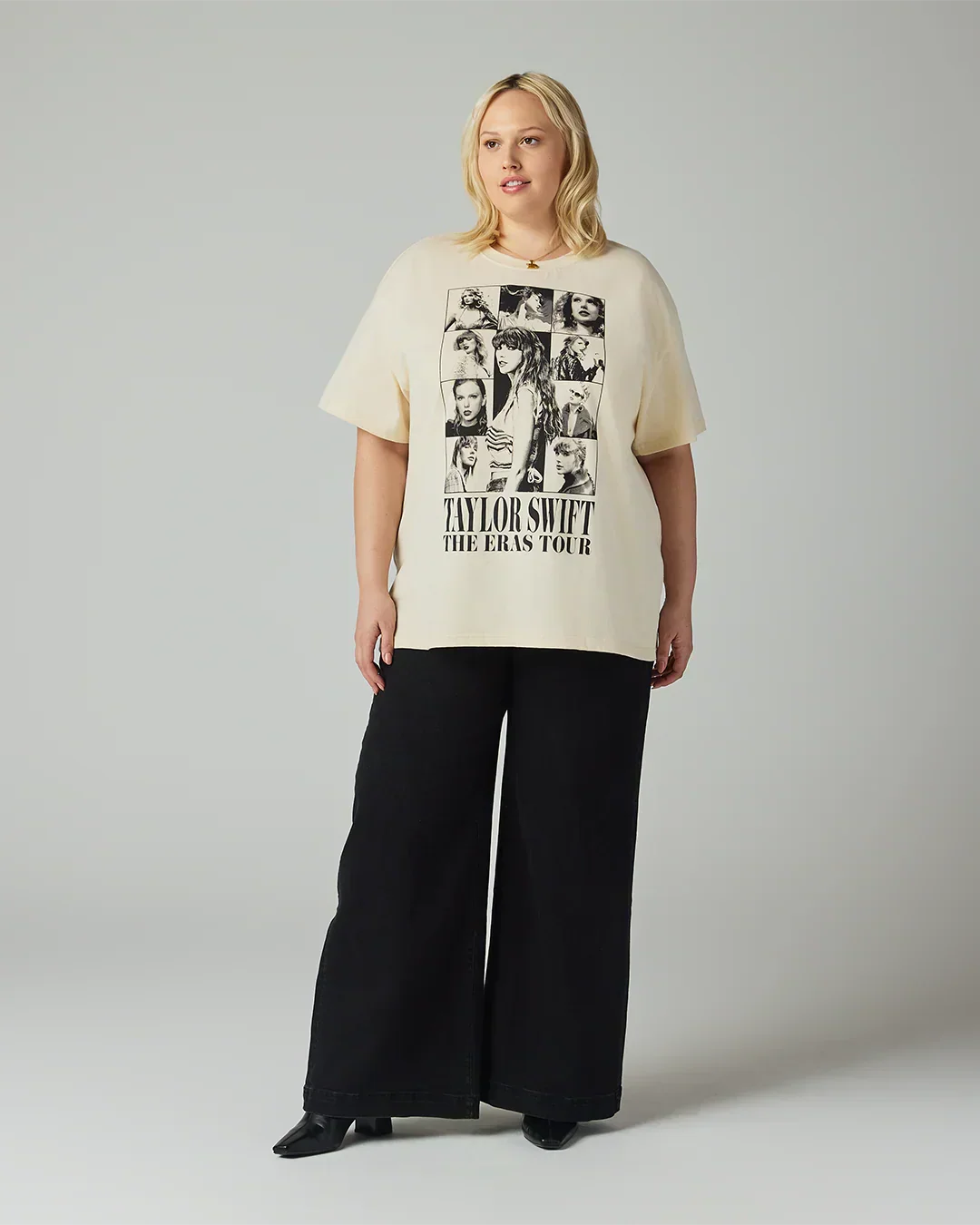 Taylor Swift | The Eras Tour Through LA Beige T-Shirt