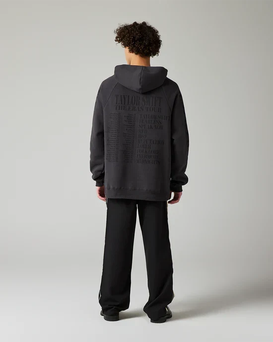 Taylor Swift | The Eras Tour Through London Black Hoodie