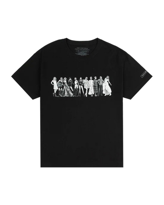 TTPD Eras Black T-Shirt
