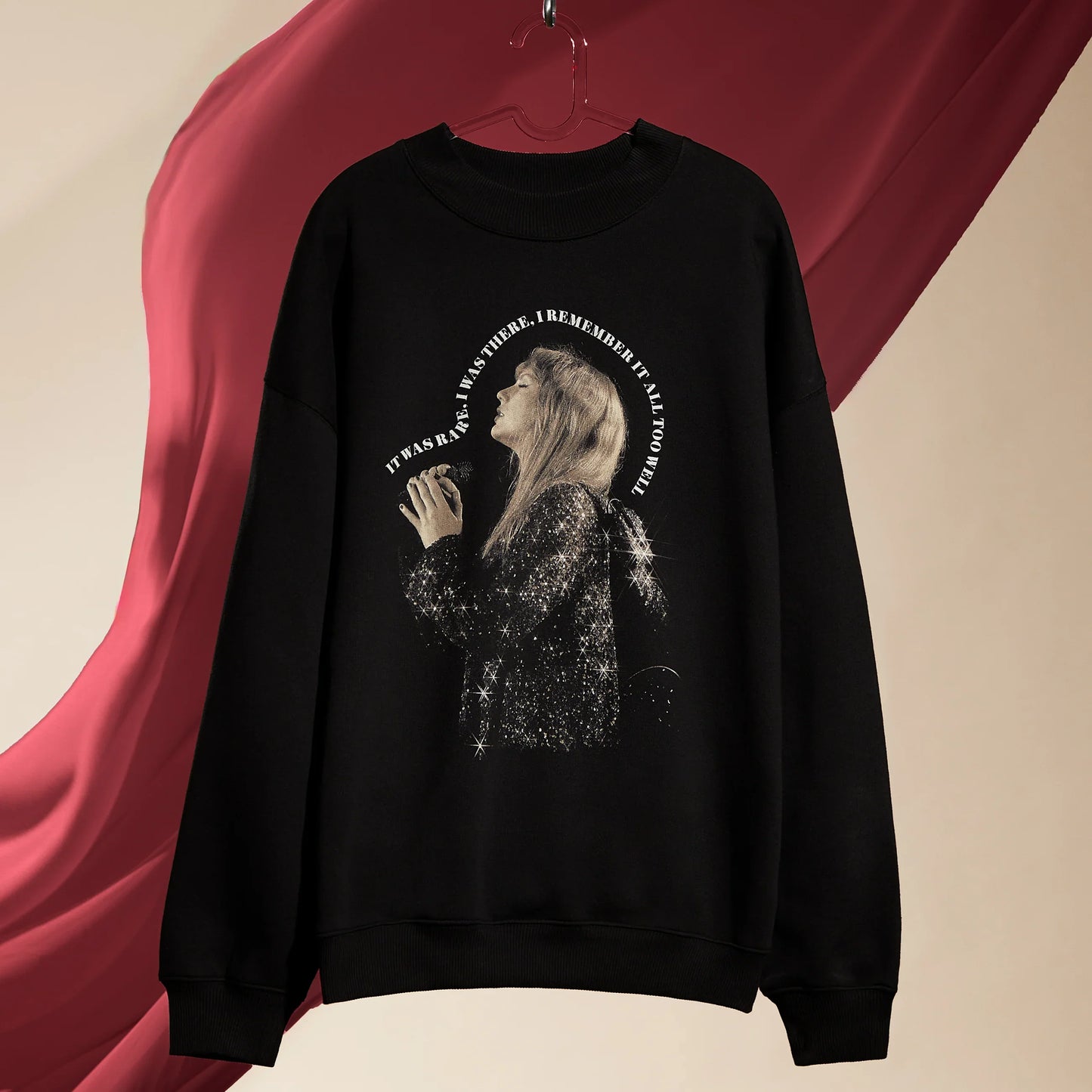 Taylor Swift | The Eras Tour All Too Well Live Photo Oversized Crewneck