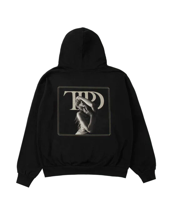 The Tortured Poets Department Black Hoodie