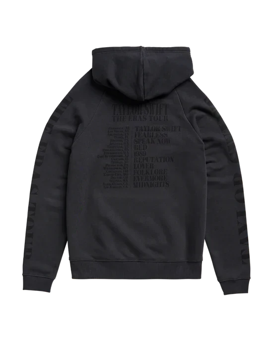Taylor Swift | The Eras Tour Through LA Black Hoodie