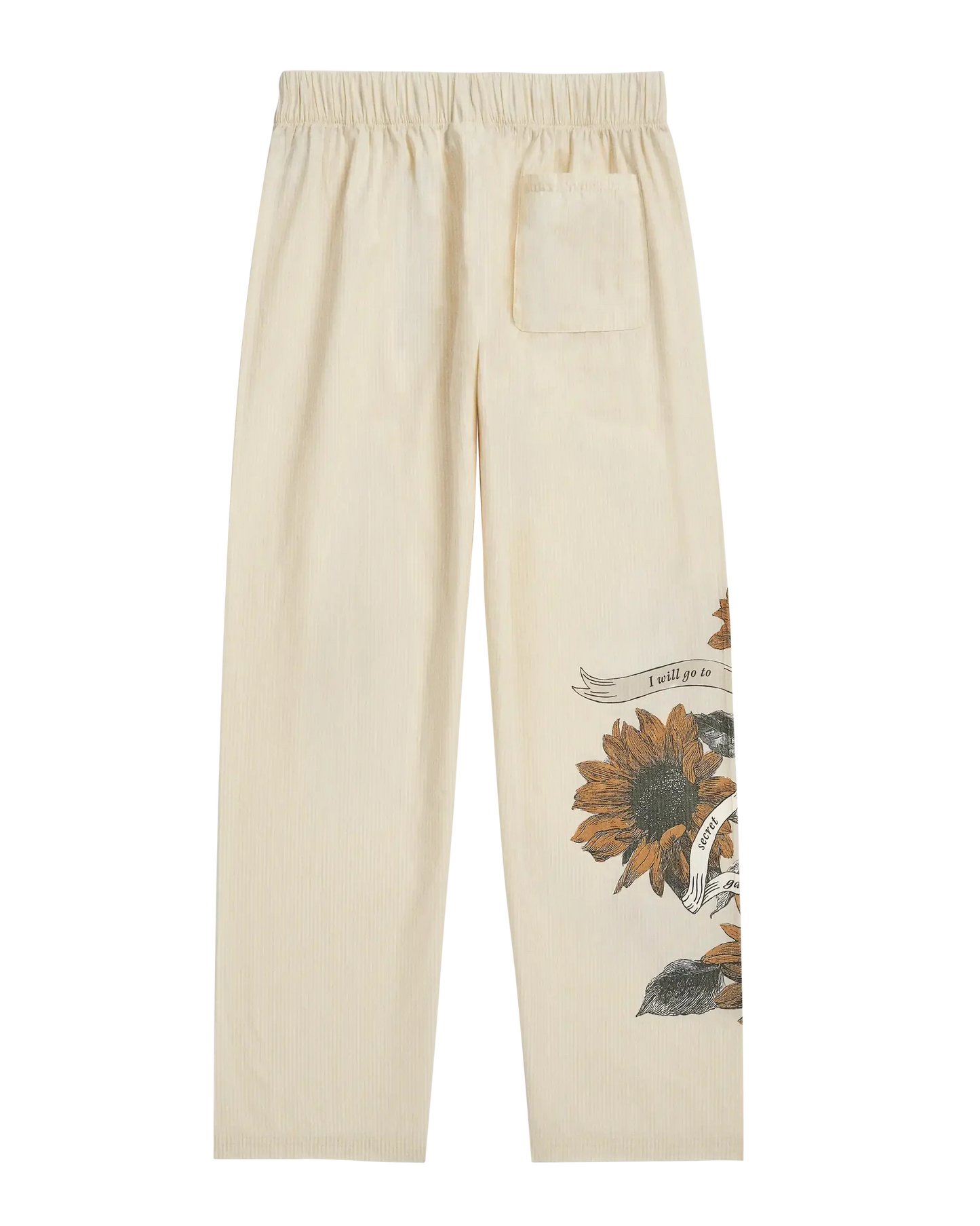 Secret Gardens in My Mind Poplin Pants