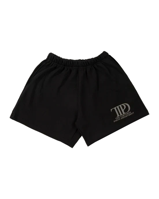 The Tortured Poets Department Black Shorts