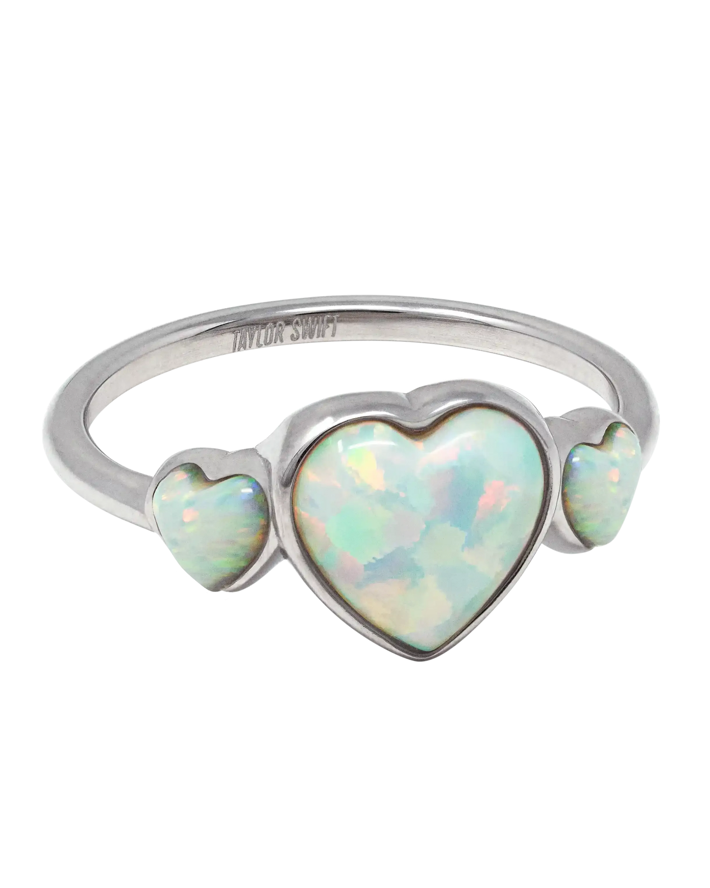 The Sky is Opalite Heart Ring