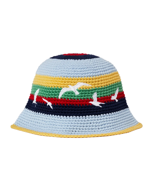 1989 Striped Seagull Hat