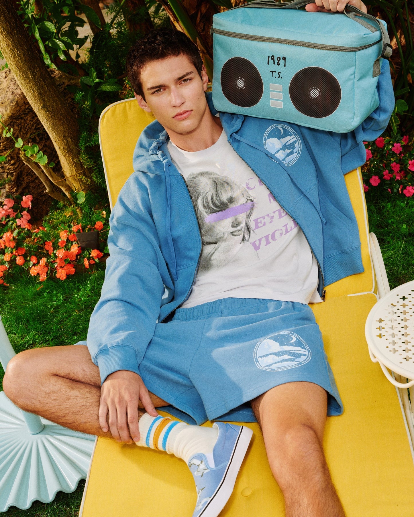 I Was Midnight Rain Sweat Shorts
