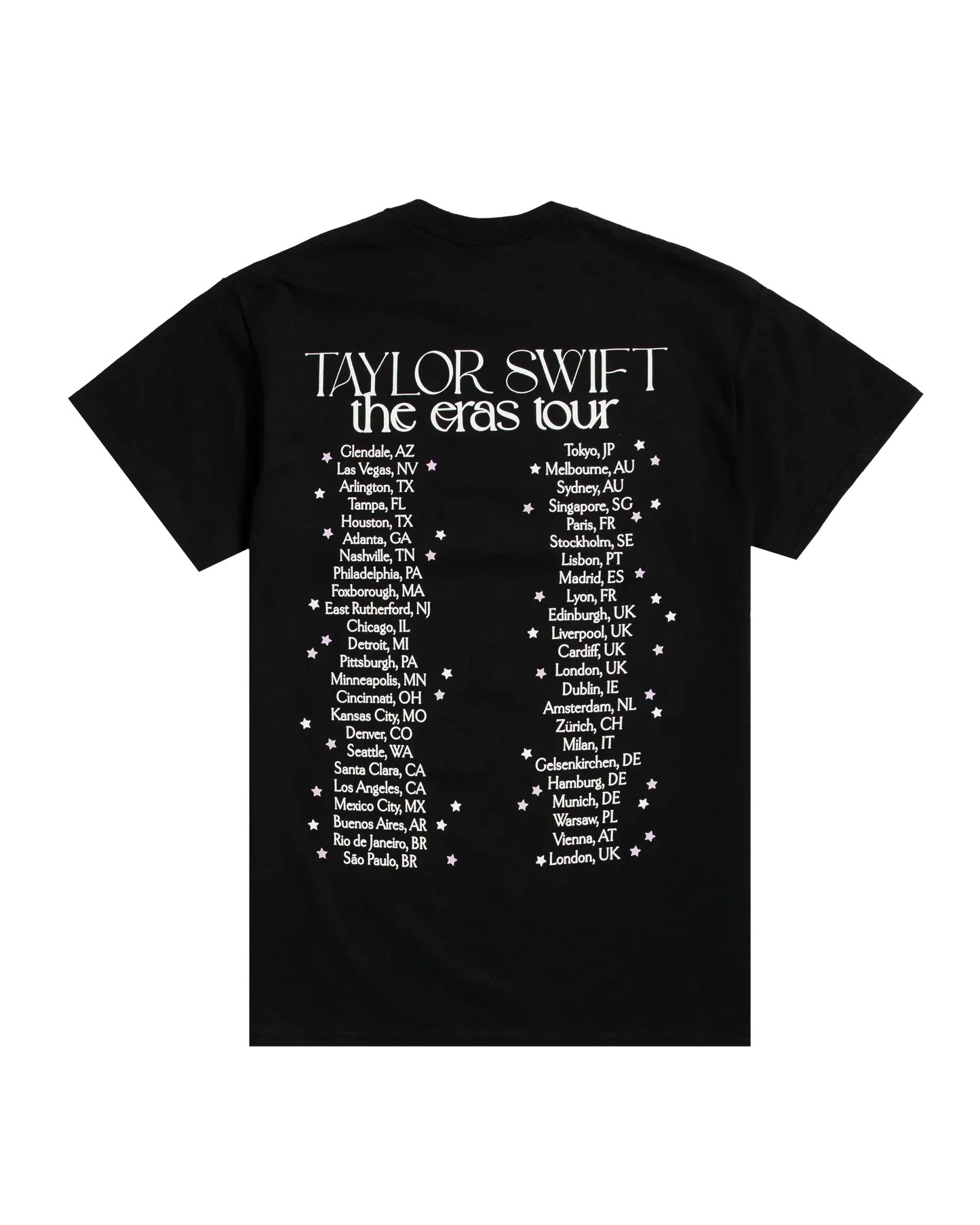 Taylor Swift | The Eras Tour Live Photo Stars T-Shirt