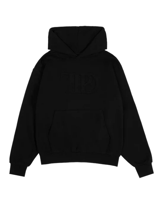 TTPD Black Embossed Hoodie