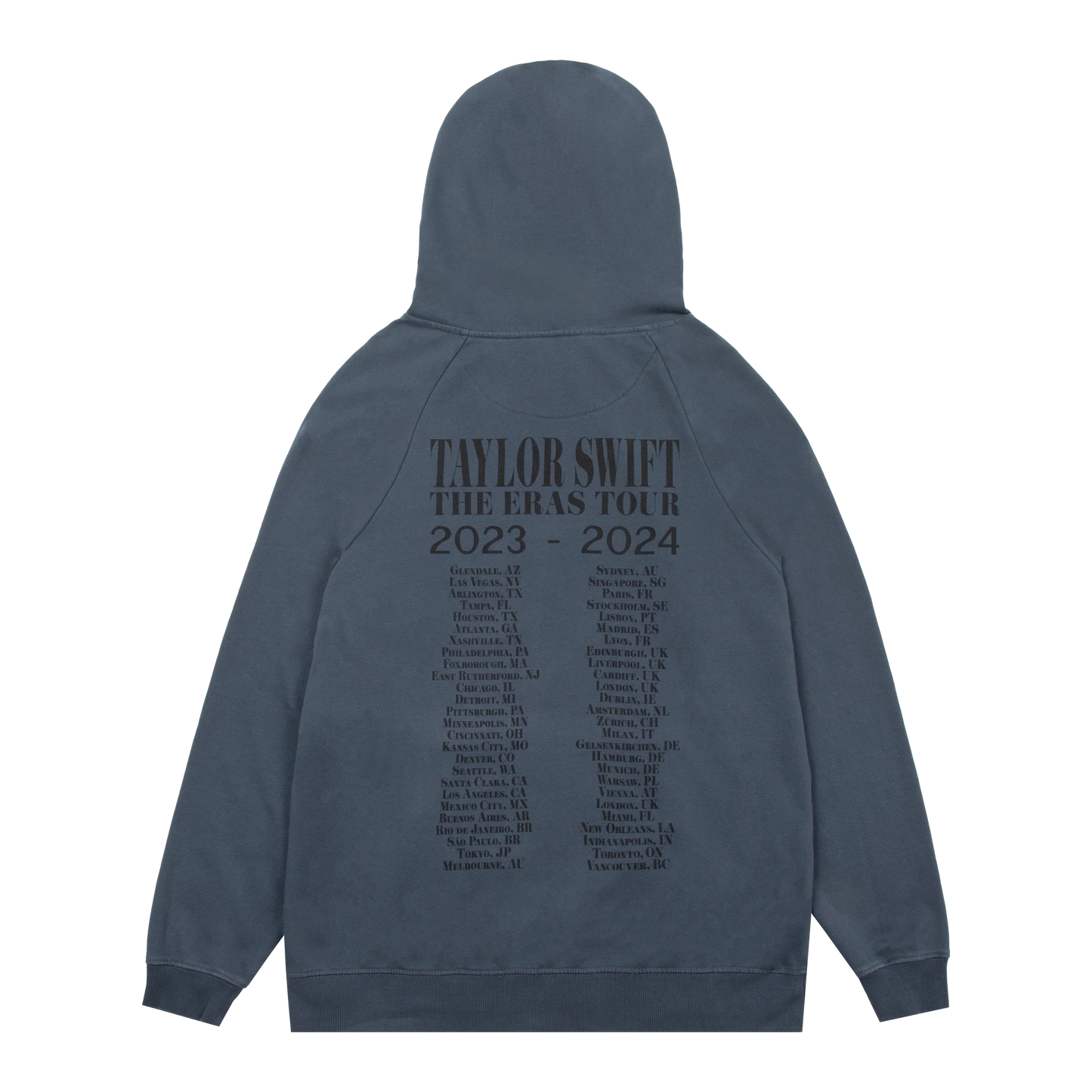 Taylor Swift | The Eras Tour II Washed Blue Hoodie