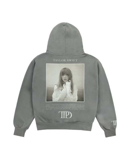 The Tortured Poets Department Gray Hoodie