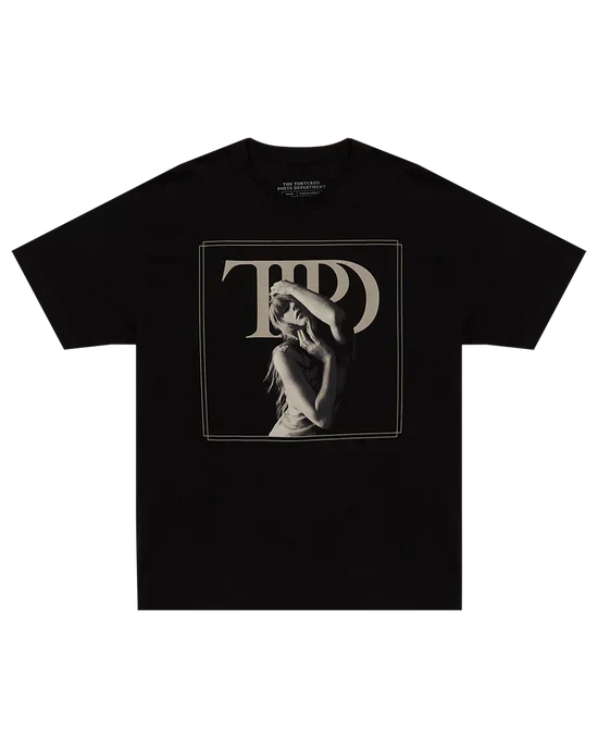 The Tortured Poets Department Black Photo T-Shirt
