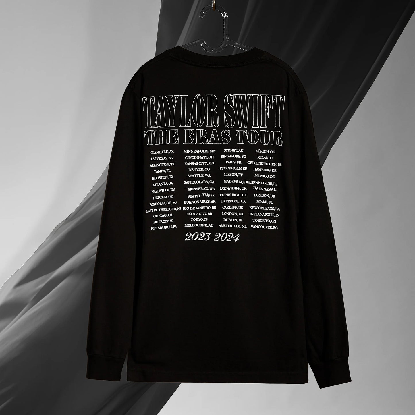 Taylor Swift | The Eras Tour TTPD Live Photo Longsleeve Oversized T-Shirt