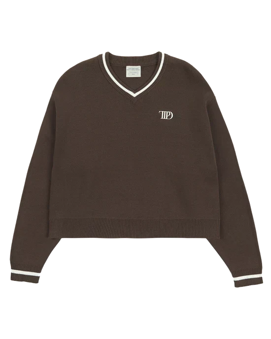 TTPD V-Neck Cropped Sweater