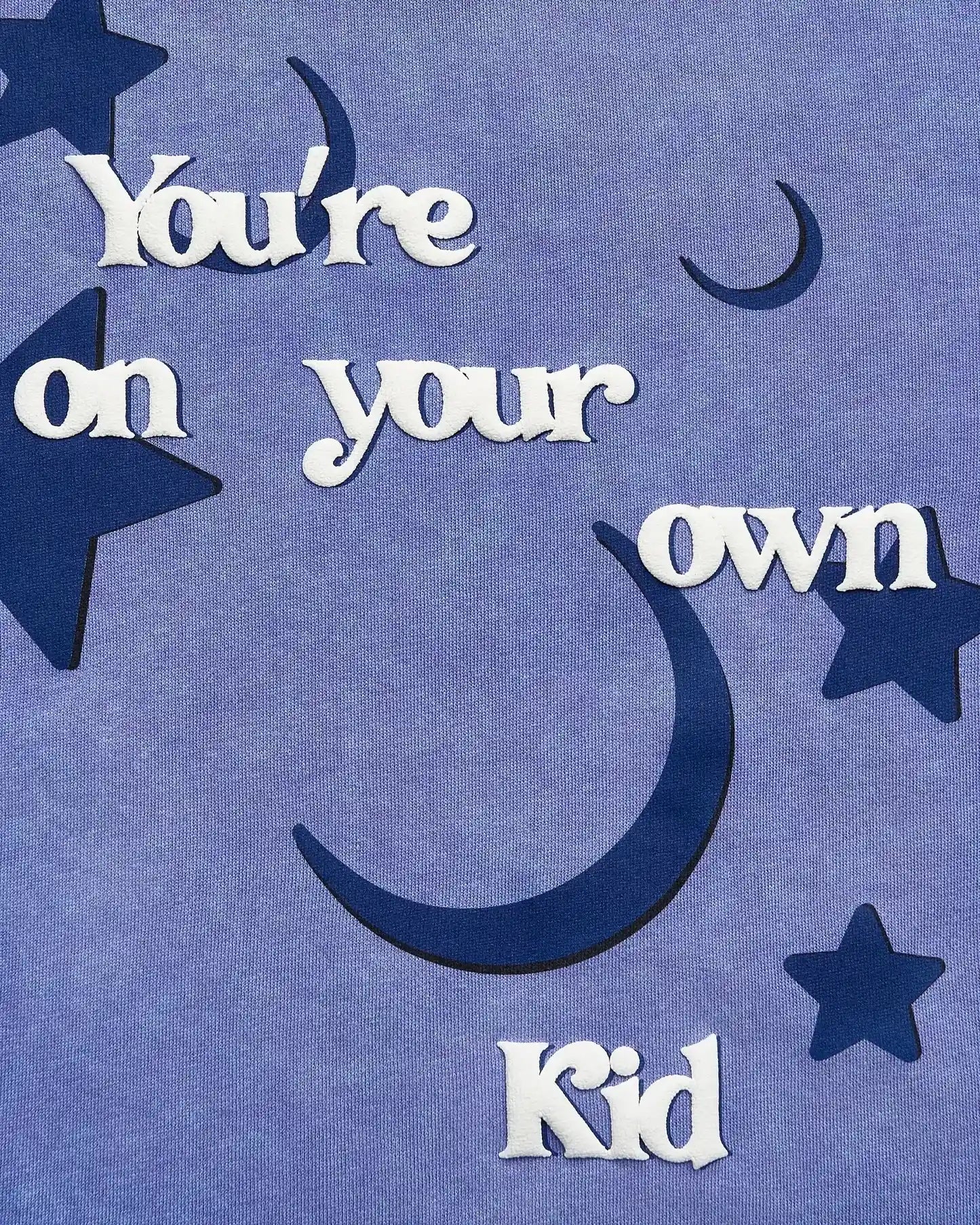 You're On Your Own Kid Purple Crewneck Sweatshirt
