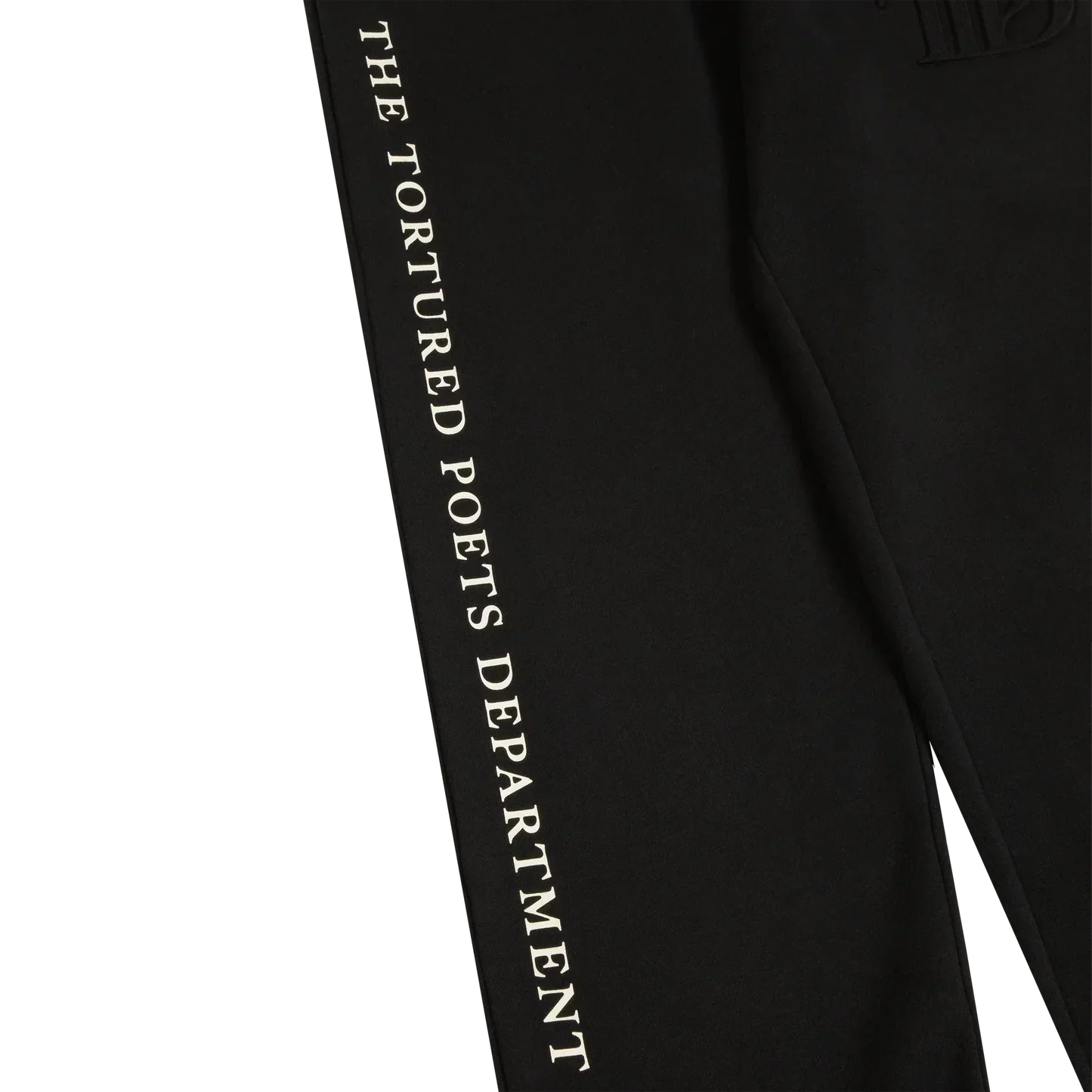 TTPD Black Embossed Sweatpants